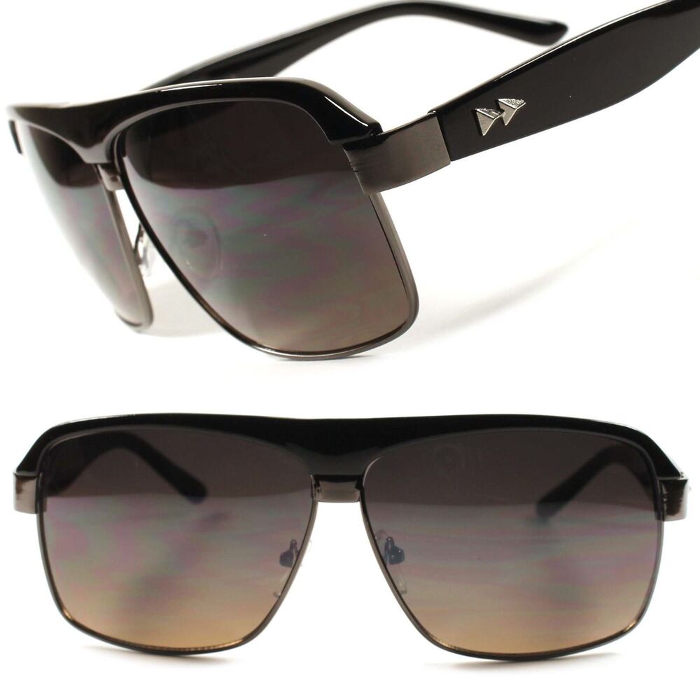 Hot Designer Celebrity Fashion Vintage Mens Womens Retro Square Sunglasses